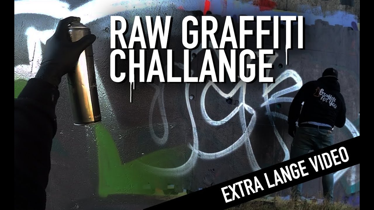 RAW GRAFFITI CHALLANGE(Heel leerzaam)