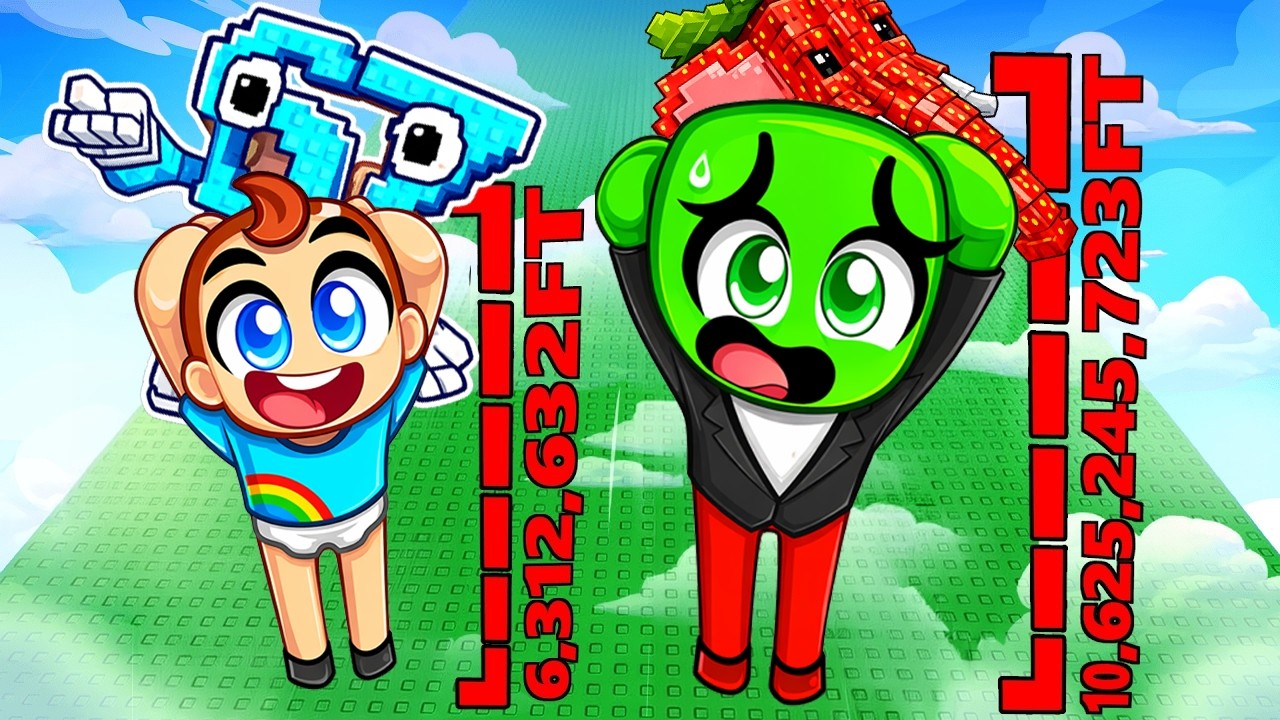 ROŚNIEMY WYSOKO ŻEBY ZEBRAĆ BRAINROTY W ROBLOX!