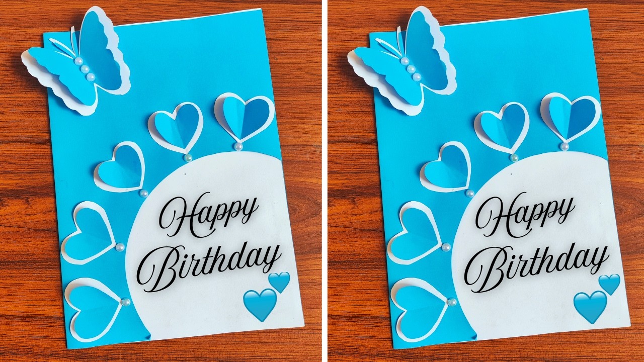 DIY Birthday Card Making | Easy Handmade Card Tutorial