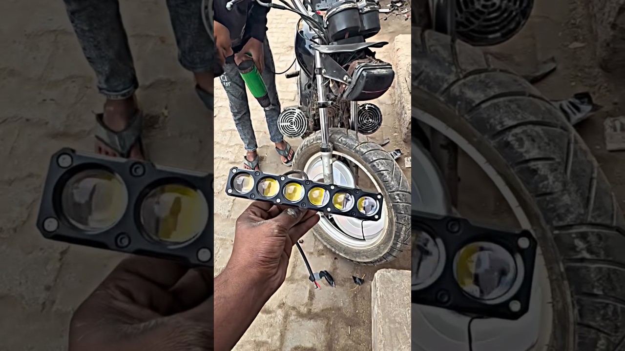 Splendor Fog Light Modification 🦅 Night Ride Style 🔥 