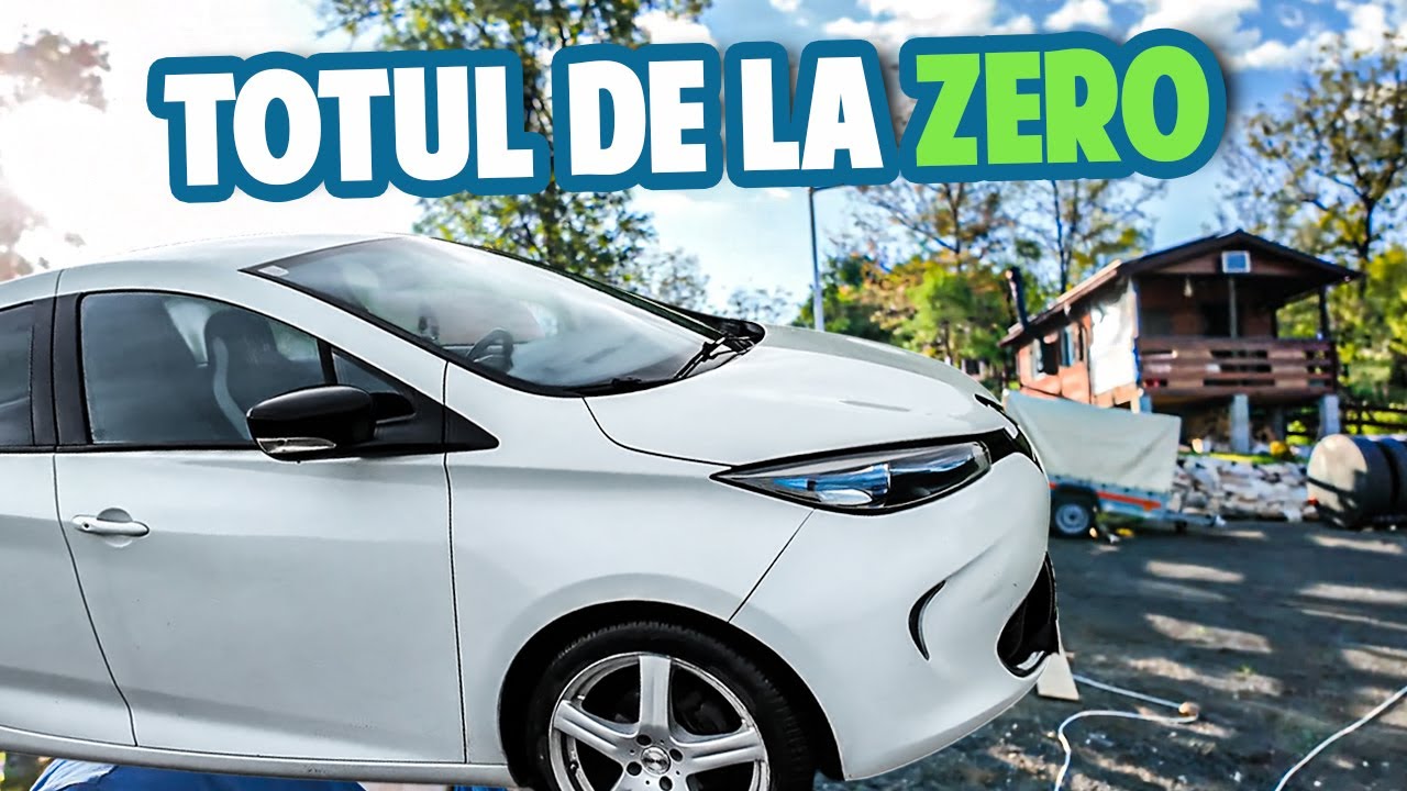 Cabană, mașină electrică și mult praf de ciment! Primul pas spre viața OFF-GRID!