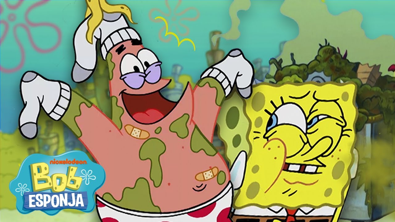 ¡Bob Esponja va a bucear entre la basura! | Los momentos 