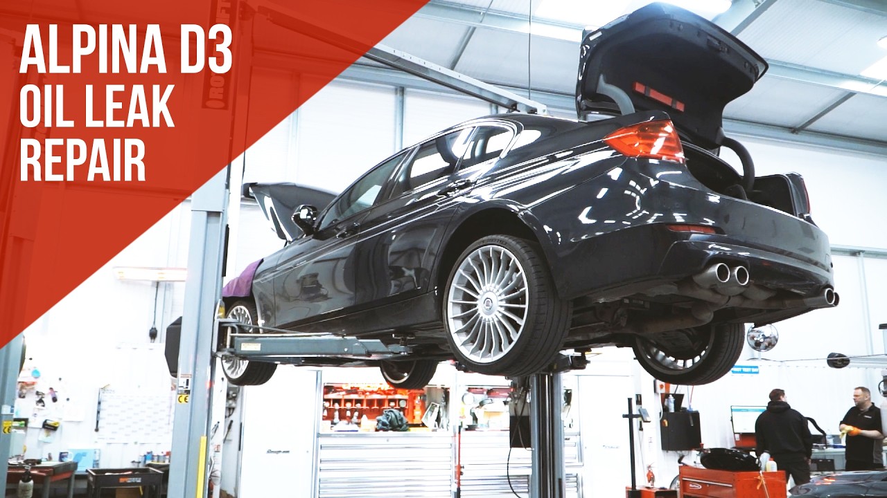 BMW Alpina D3 2014 Oil Leak Repair | Part 1