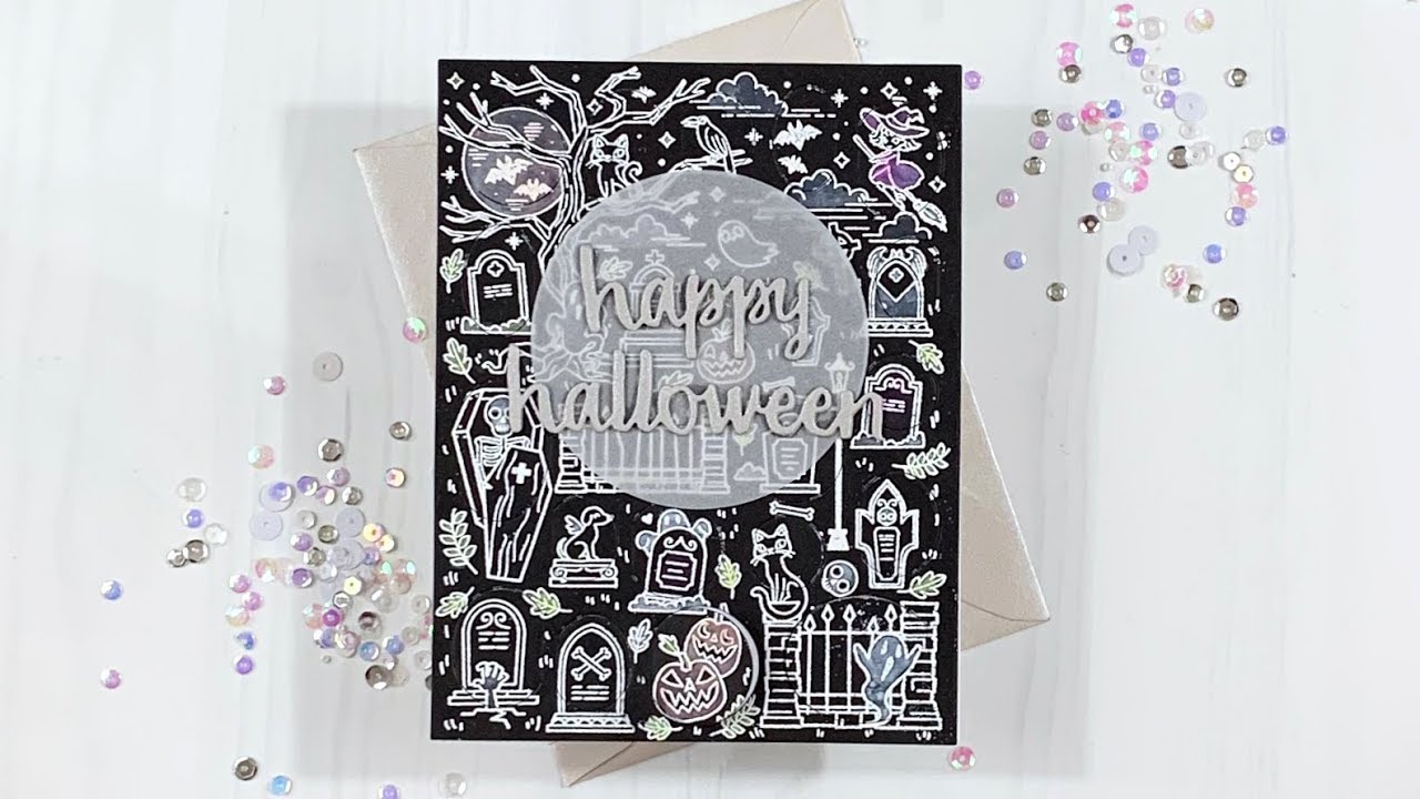 Halloween Peek-a-Boo Card