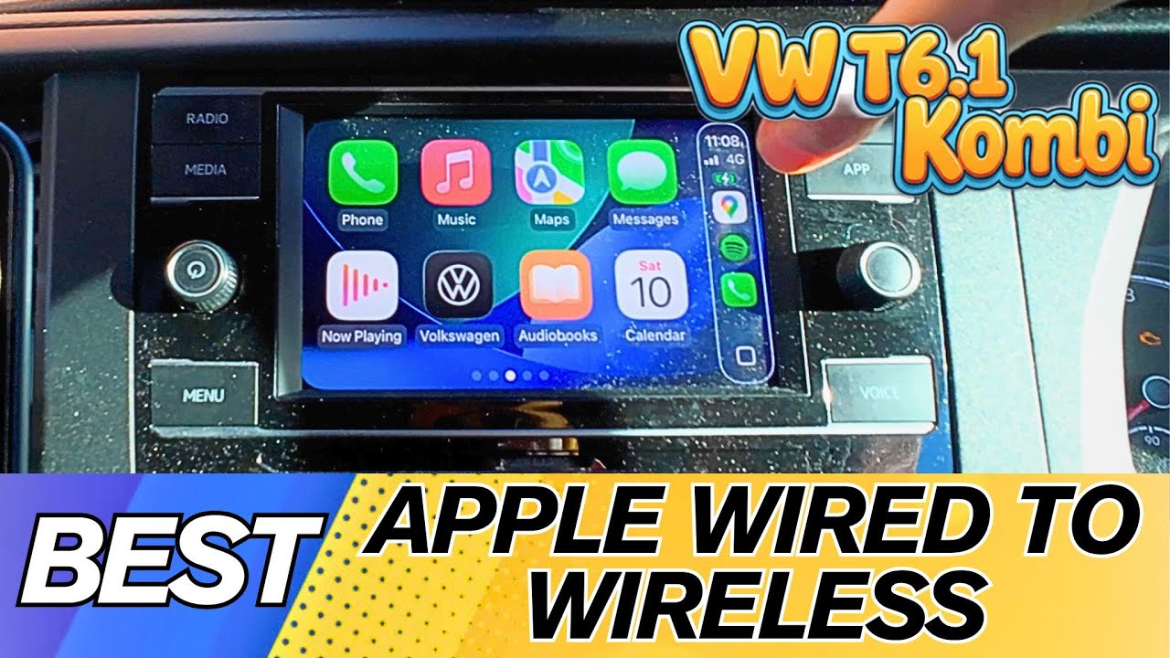 VW T6.1 Wireless CarPlay Adapter Best One | Finally Working!
