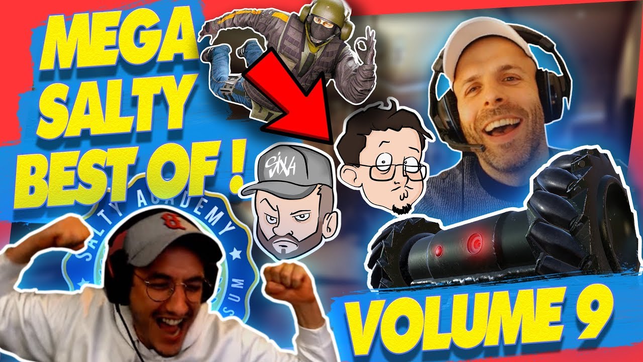 MEGA SALTY BEST OF #9  🎓 R6S