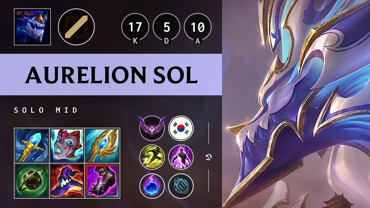 Aurelion Sol Mid vs Viktor - KR Master Patch 25.17