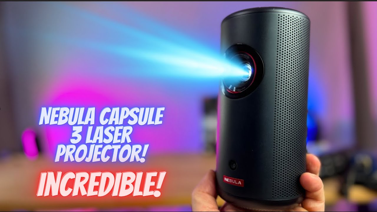 Обзор лазерного проектора Nebula Capsule 3 &mdash; ЛУЧШИЙ портативный лазерный проектор, который вы мож...