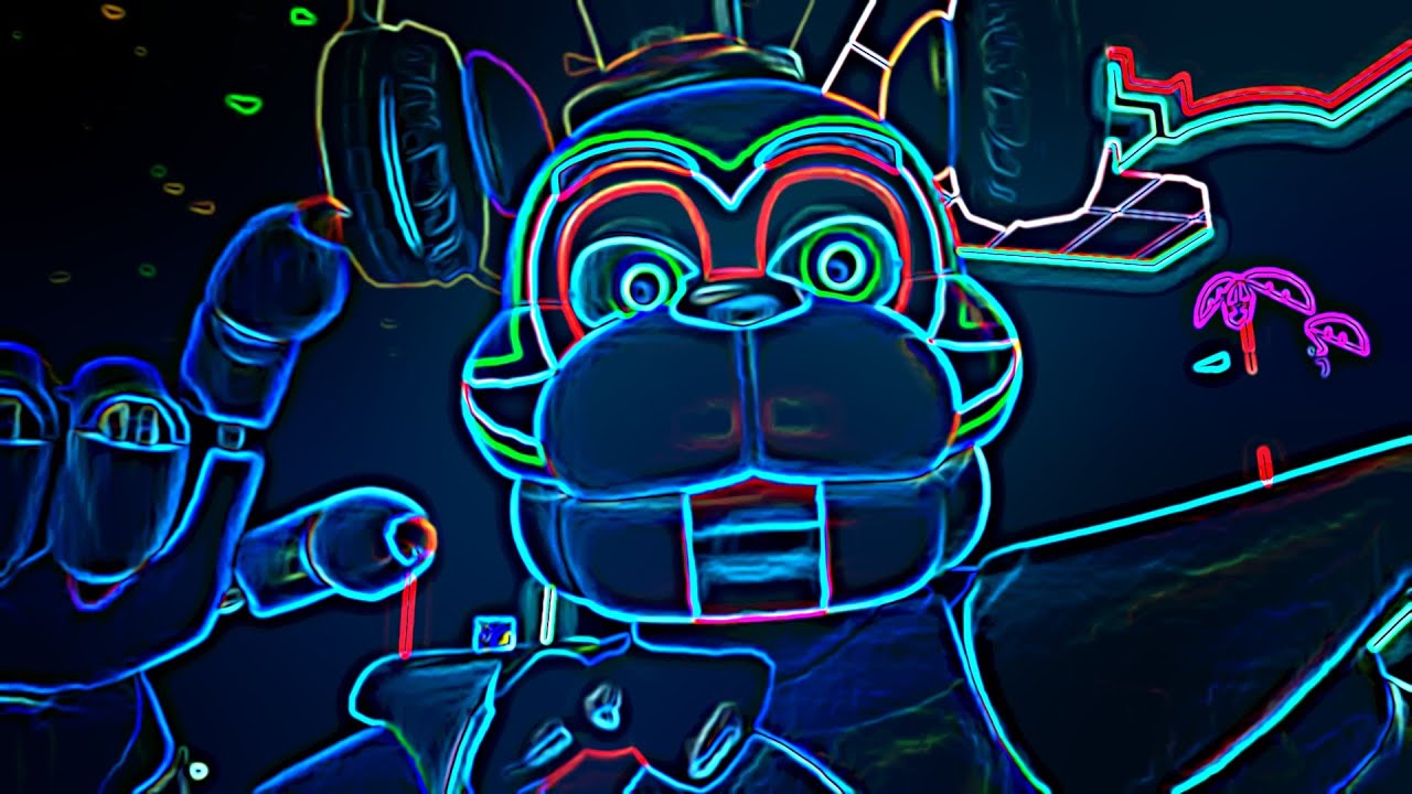 Glamrock Freddy Listening to Music Vocoded to I'm Blue
