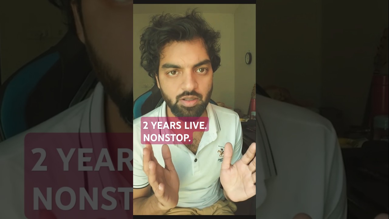 2 Years Streaming My Life 24/7. Still going.