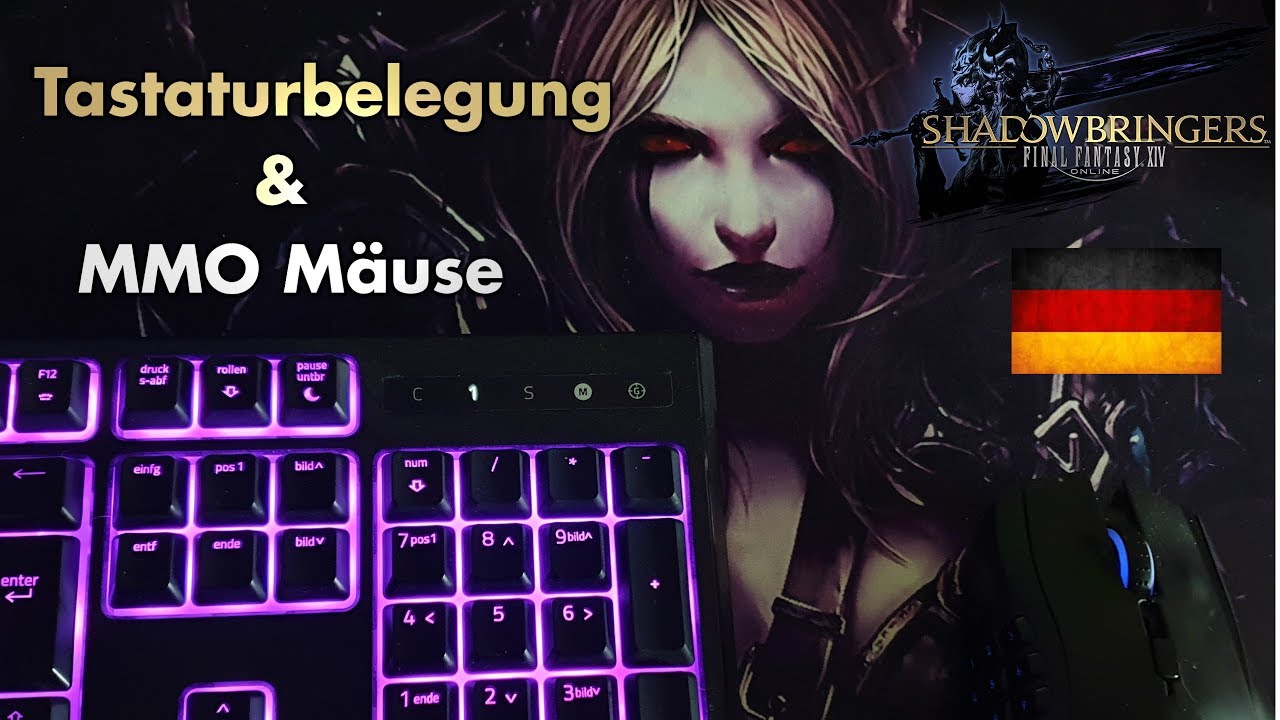 FFXIV - Tastenbelegung f&uuml;r MMOs - Tipps und Anleitung (FFXIV/WoW uvm.)