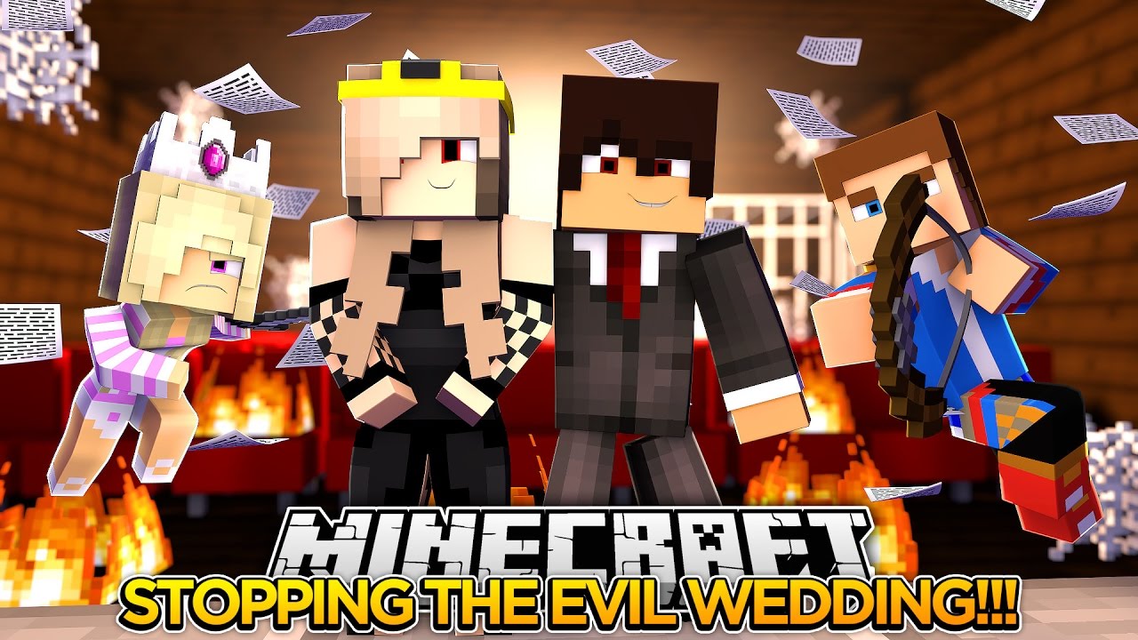MINECRAFT FAMILY LIFE (EP.33)-STOPPING THE EVIL WEDDING!!!- Baby Leah Roleplay!.