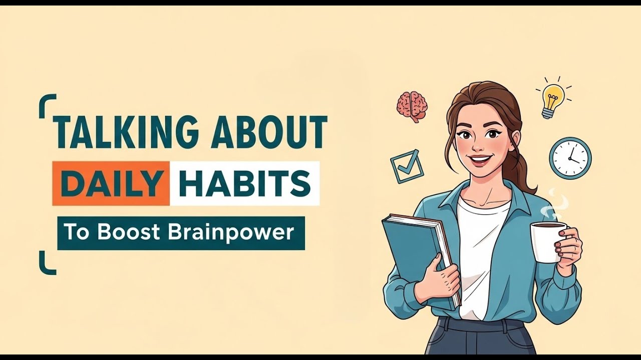 Talking About Daily Habits That Boost Brainpower | Intermediate English Listening Practice