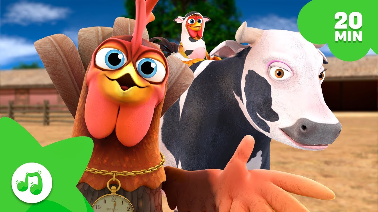 Sucessos da Fazenda 🌈 Compilação Infantil (20 min) | A Fazenda do Zenon