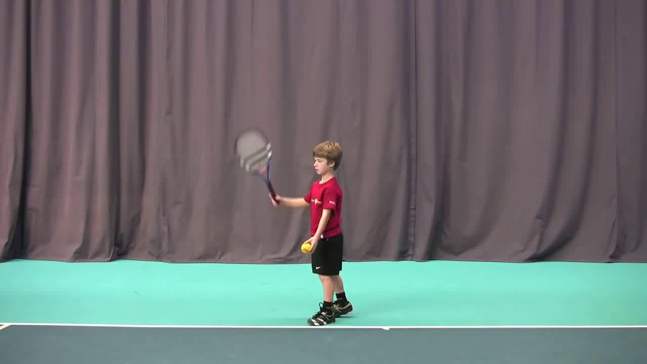 Mini Tennis Red Serve   Progression 3