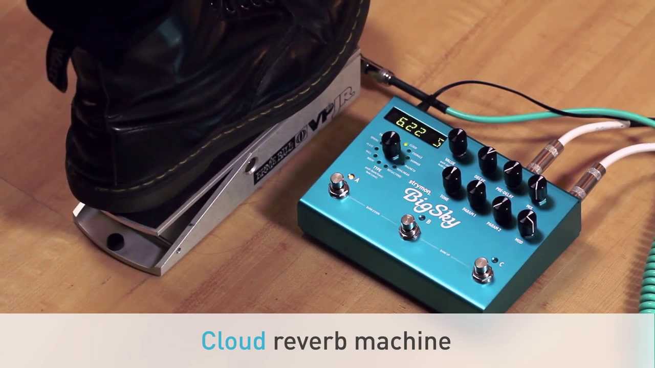 Strymon BigSky Reverb - Jared Scharff from SNL - audio demo