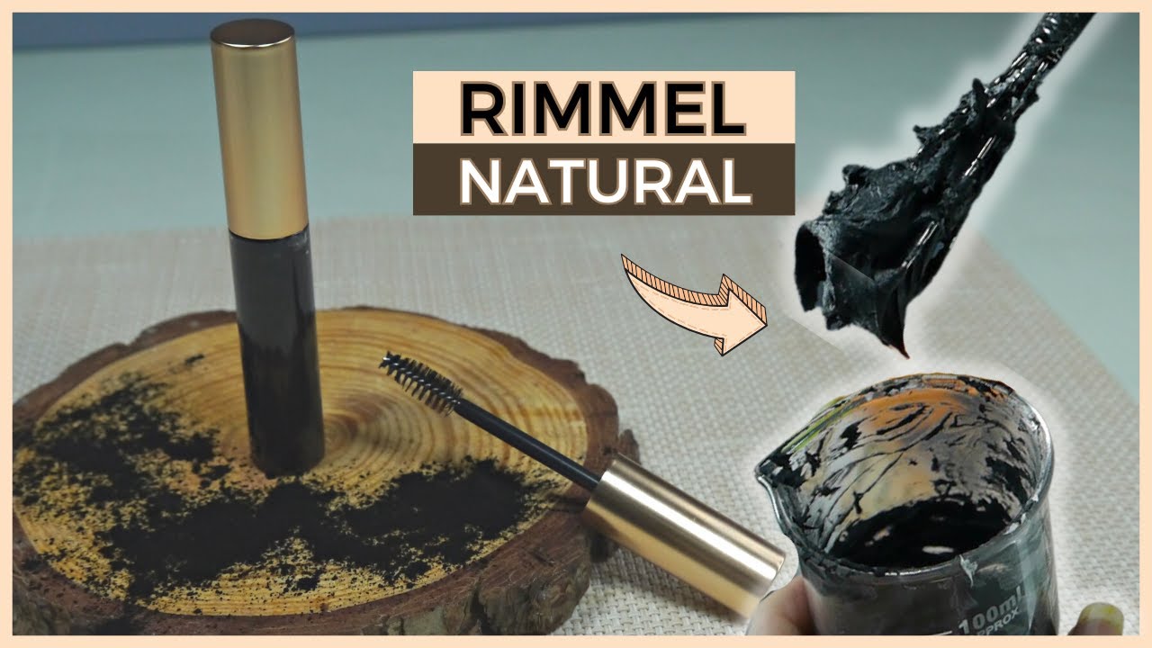 ¿Quieres pestañas más largas y saludables? ¡Haz tu propio RÍMEL o MÁSCARA DE PESTAÑAS natural! 🤩​🖤​
