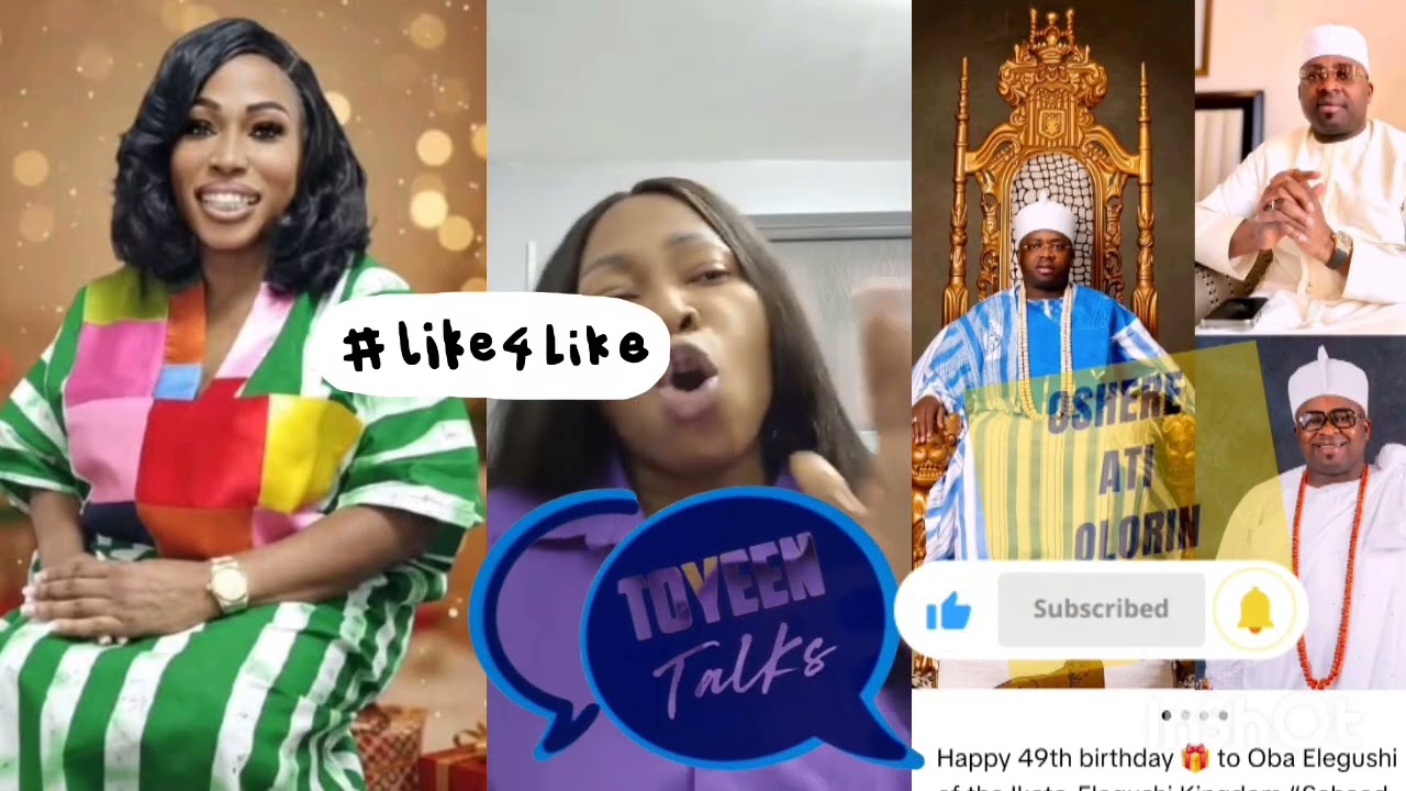 SISTER BUKKY JESSE HAS COME OUT TO TALK ABOUT A VIRAL VIDEO OF OBA ELEGUSHI AT A FUNCTION