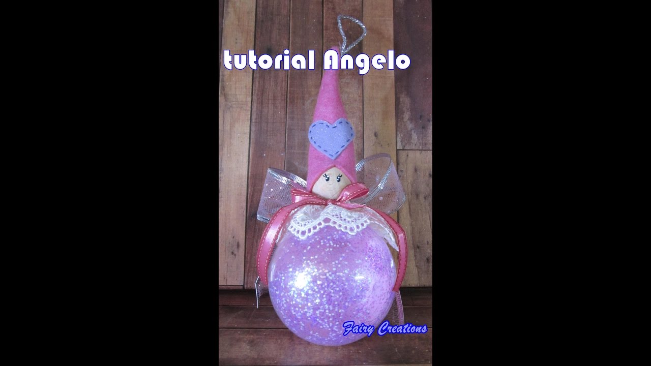 tutorial angelo con sfera in acrilico