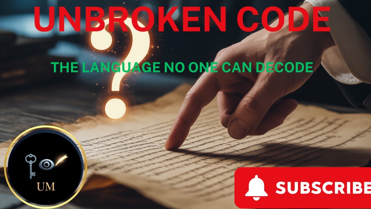 The Ancient Language No One Can Decode | Unbroken Code Mystery”