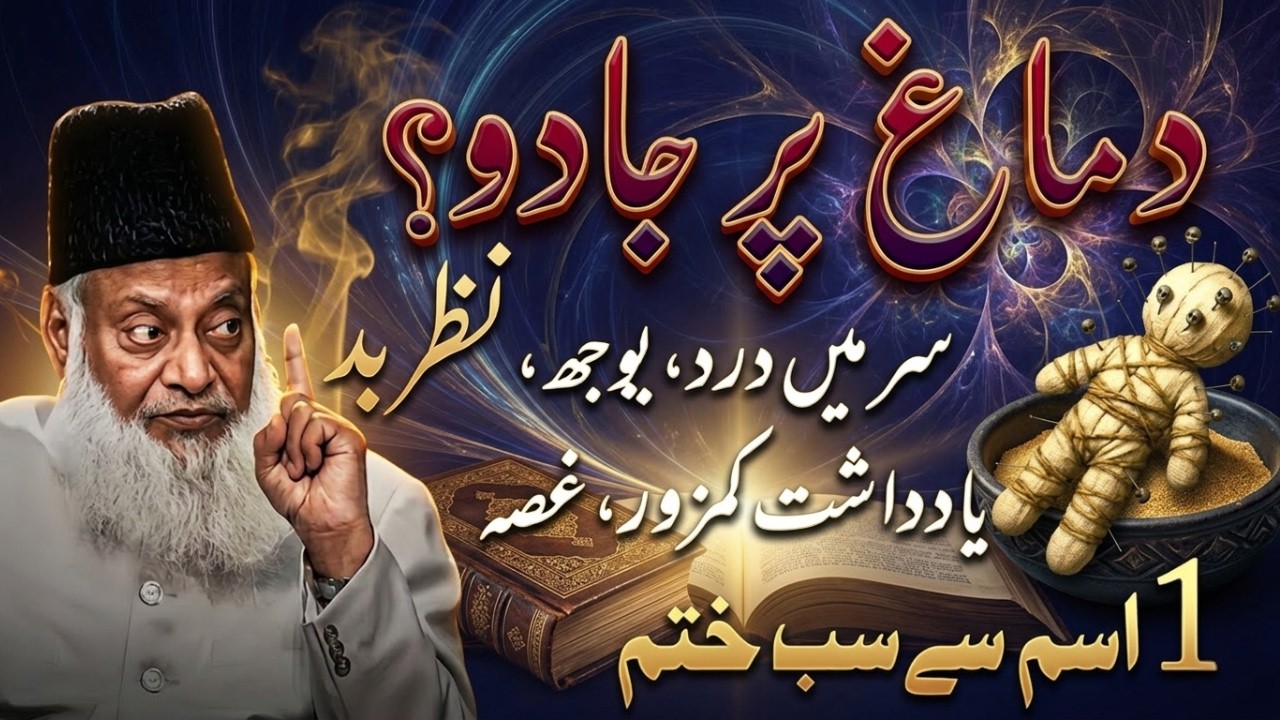 Kaheen Ap Par Bhi To Jadu Nhi ? | Ye Ek Amal Karyn Or Check Krky Khatam Karyn | Dr Israr Ahmed