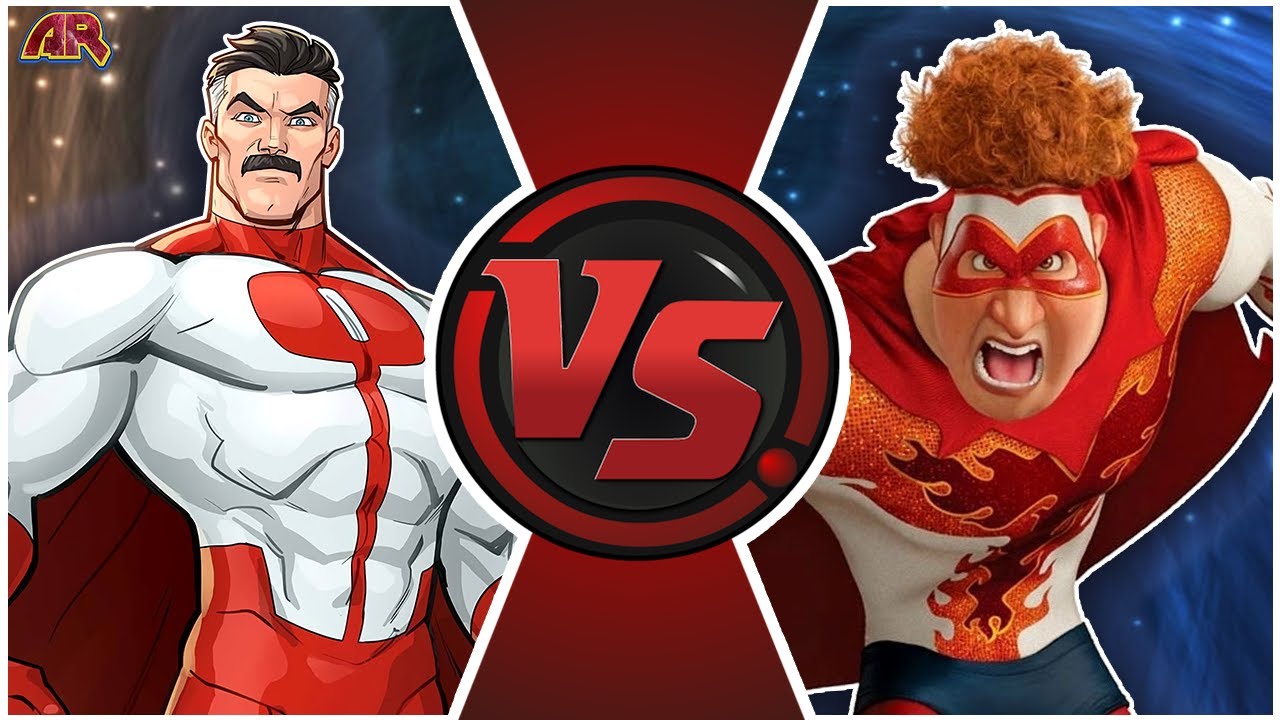 OMNI-MAN против TIGHTEN! (Непобедимый против Мегамозга) | CARTOON FIGHT CLUB