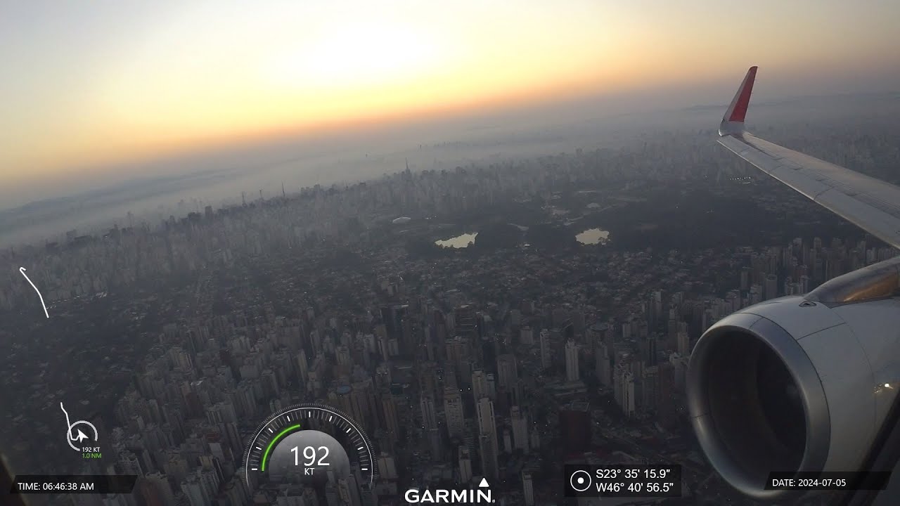 Flying Latam from São Paulo (Congonhas) to Goiânia