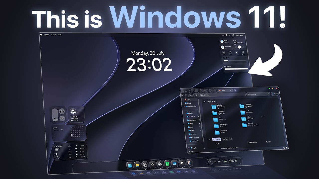 I Built macOS 27 on Windows 11 With Only 2 FREE Apps!