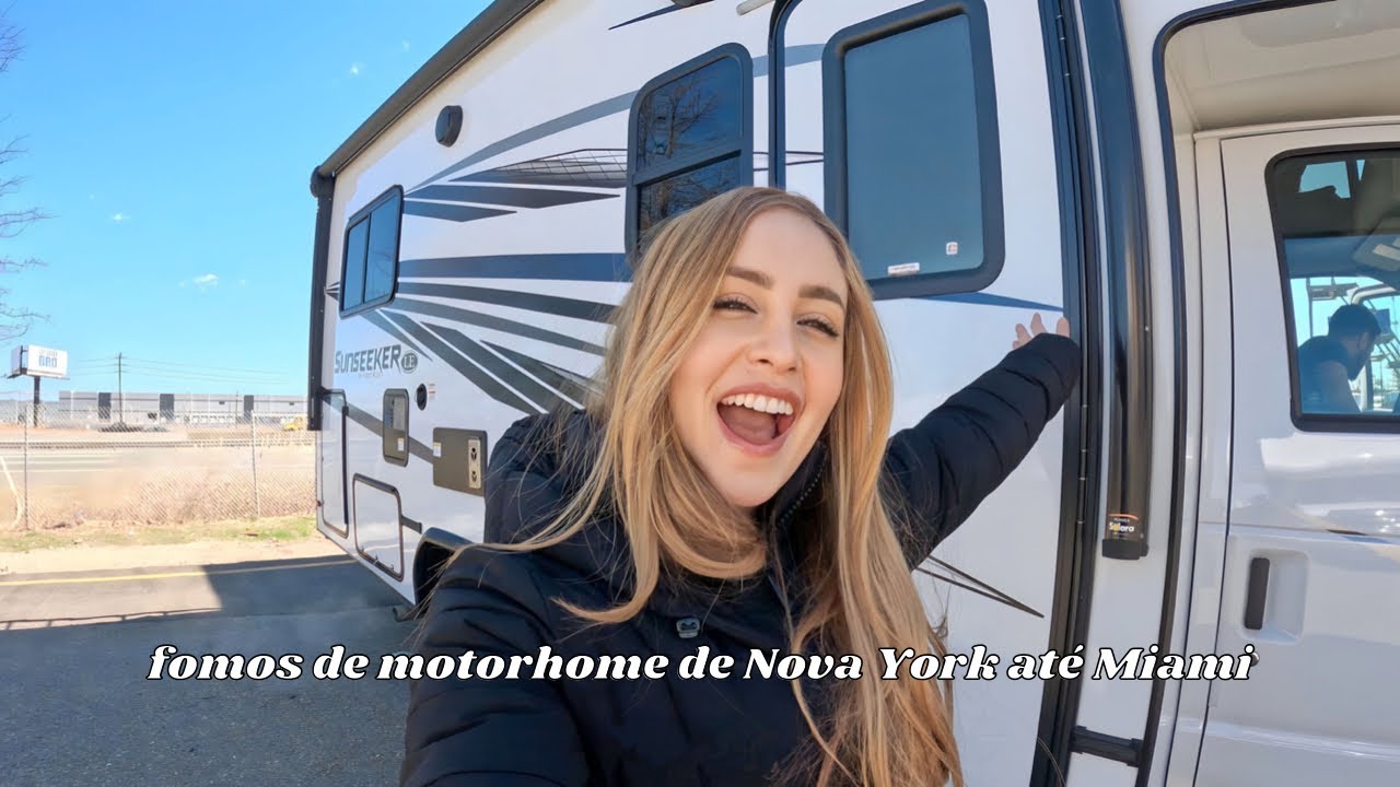 Tour pelo motorhome que nos levou de Nova York até Miami