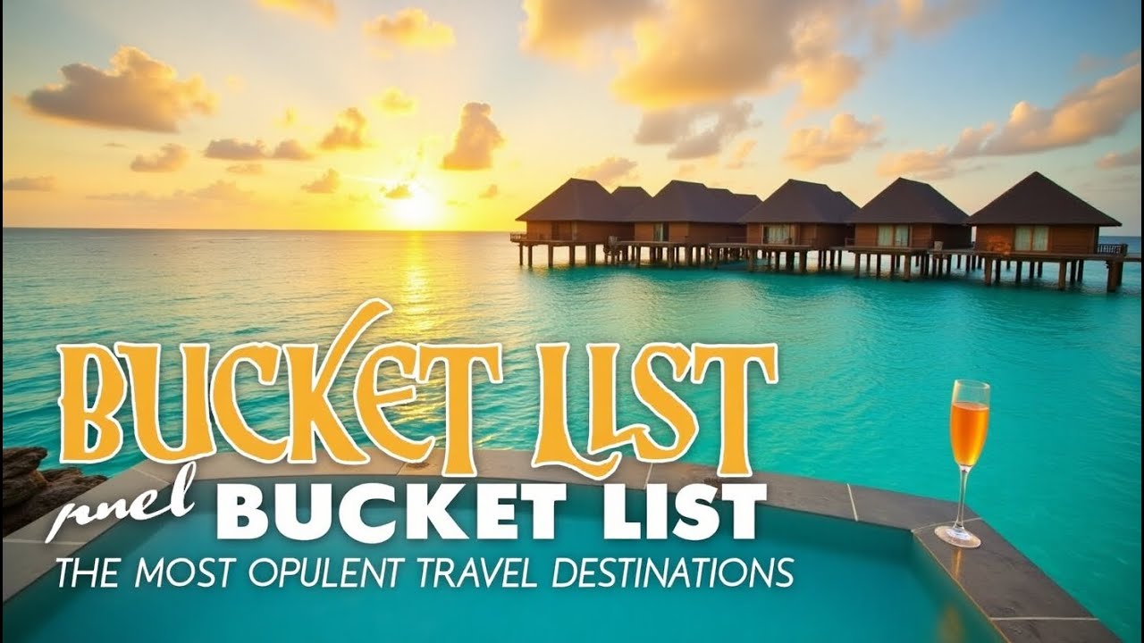 Bucket List The Most Opulent Travel Destinations