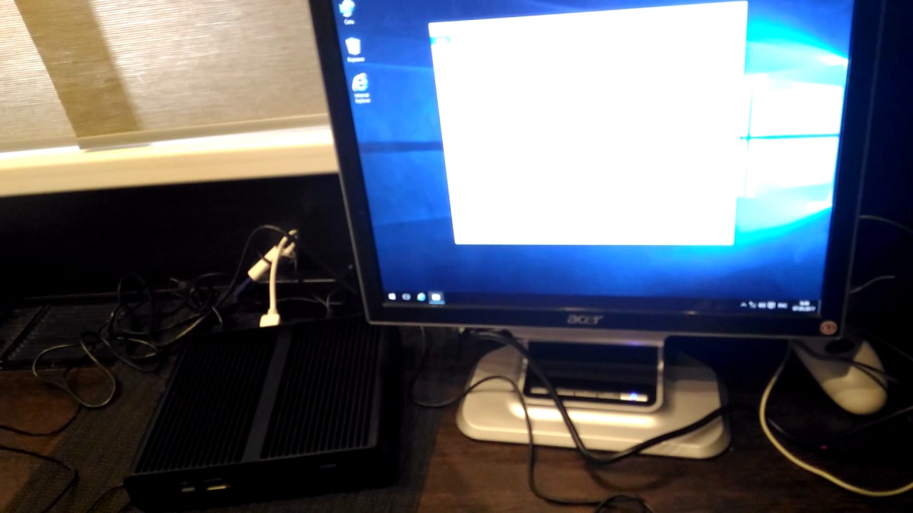 Мощный мини ПК из Китая, I7 7500U (первое включение)