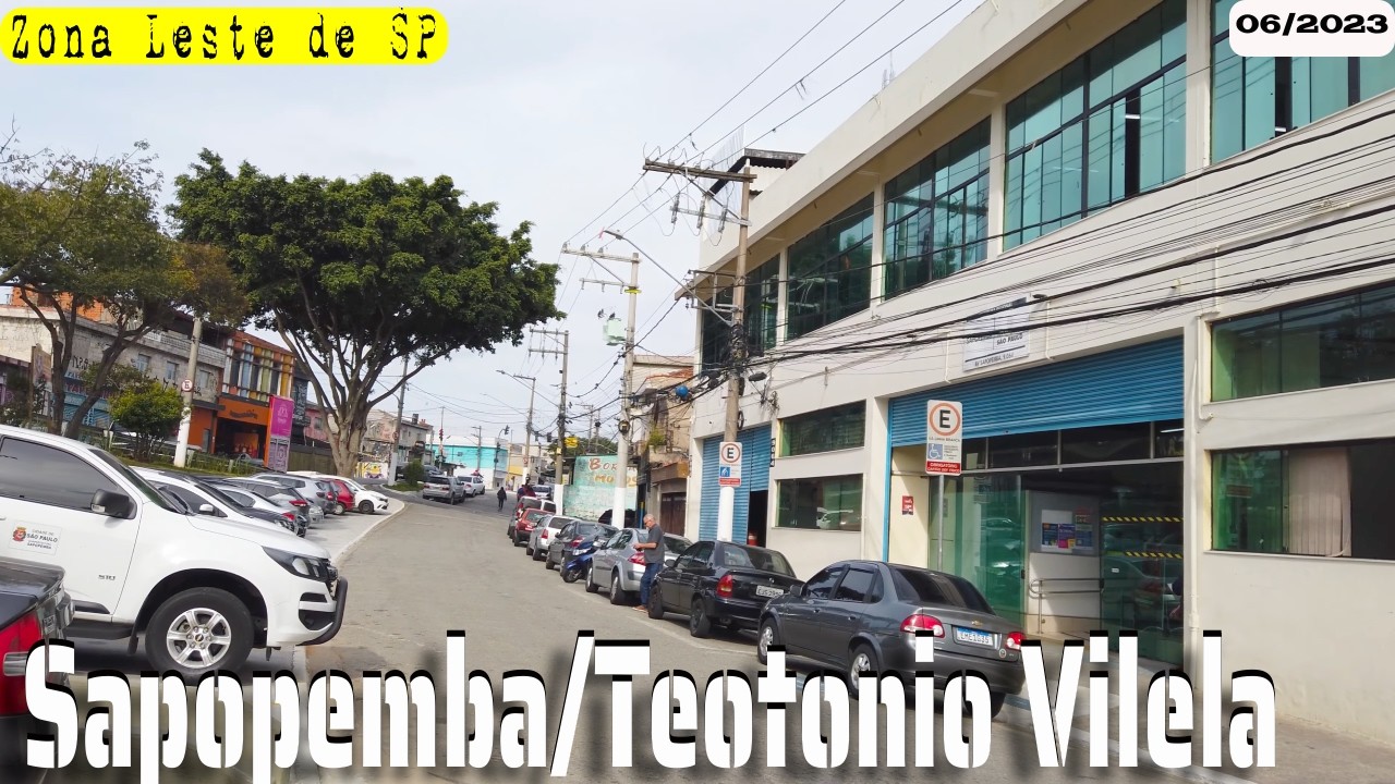 Os bairros do extremo leste Sapopemba e Teotônio vilela zona leste, São Paulo capital.