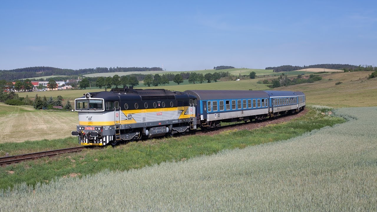 Class 754 in Vysočina (CZ), part 1
