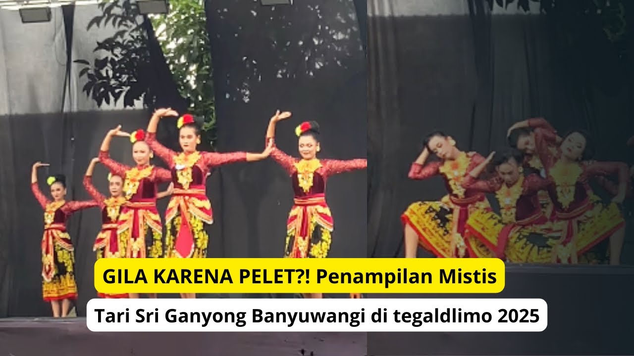Tari Sri Ganyong lomba Tari rakyat sanggar alang alang kumitir 2025