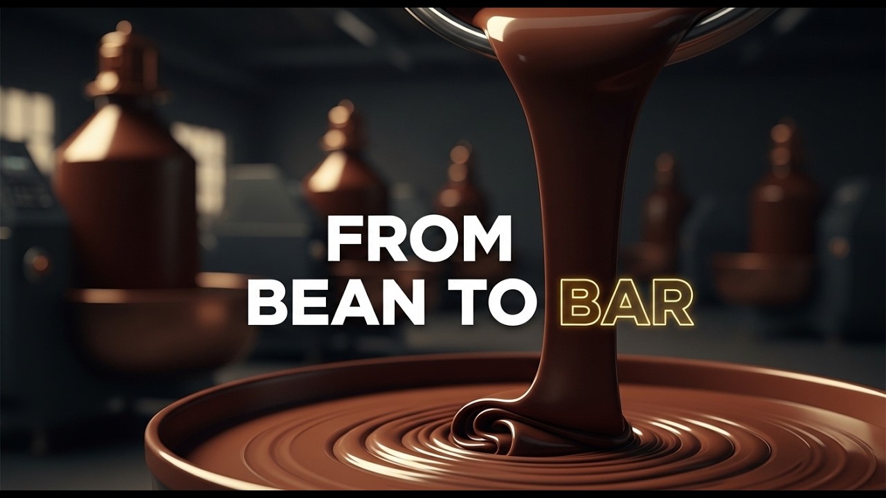 How Chocolate Is Made in Factory | Complete Modern Production Process (4K)