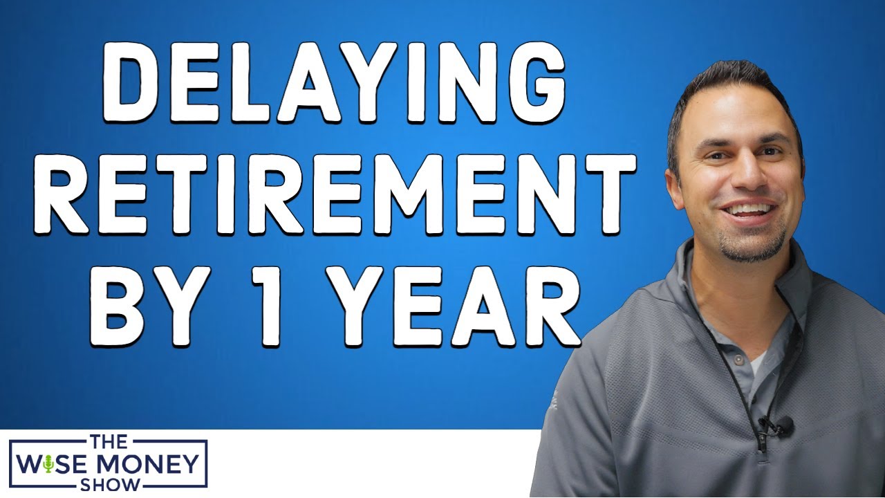 Does Working 1 More Year Make a Difference for Retirement?