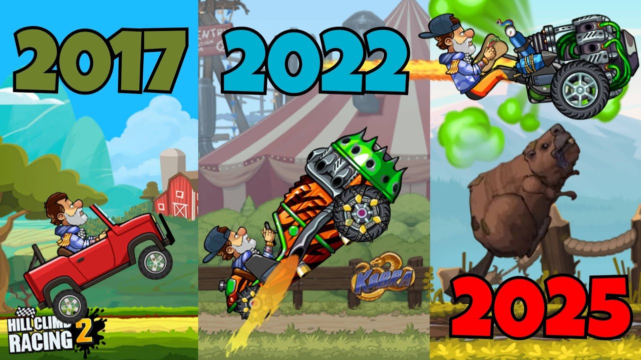 🔥 HISTORY of Hill Climb Racing 2 - All Updates! 🤩🤠