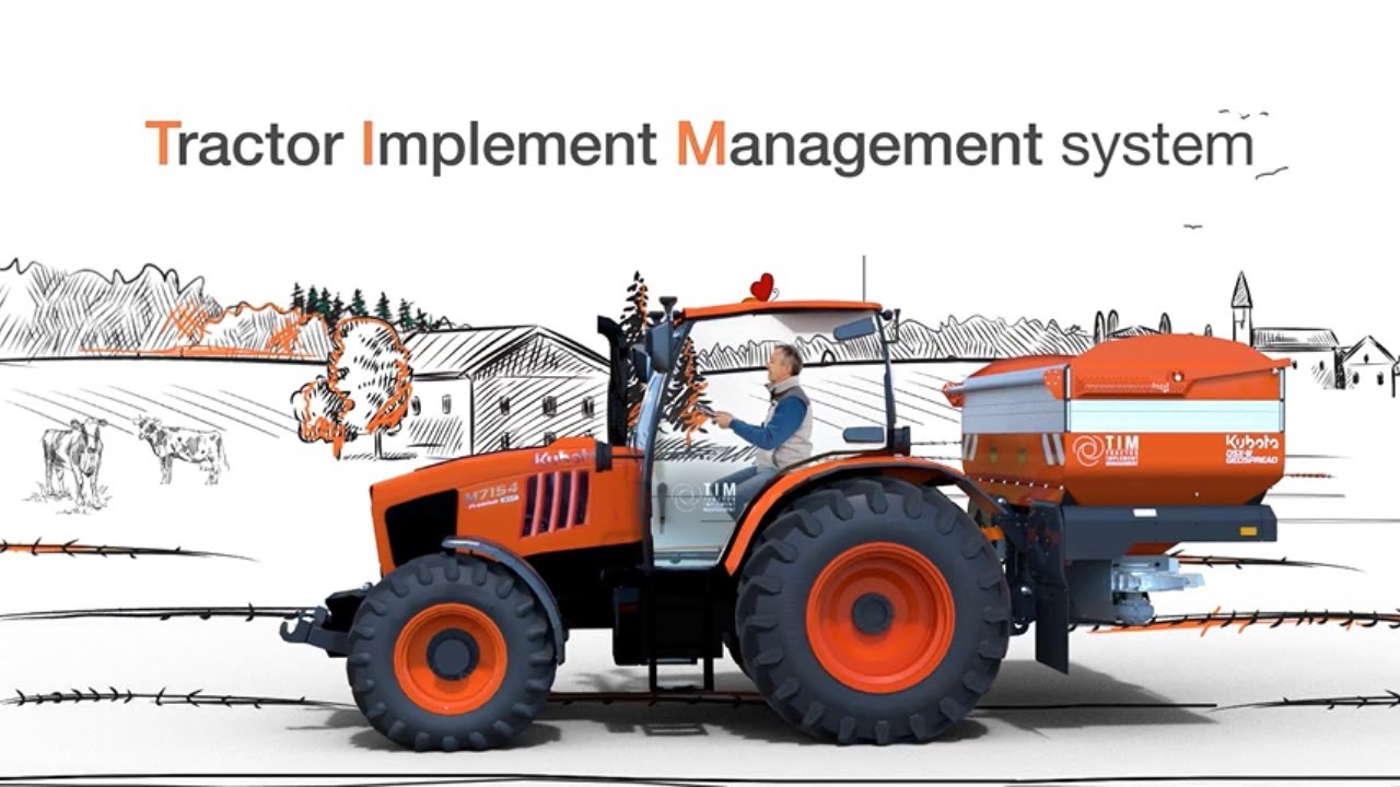 Technologie Tractor Implement Management (TIM) (FR) | #Kubota 2025