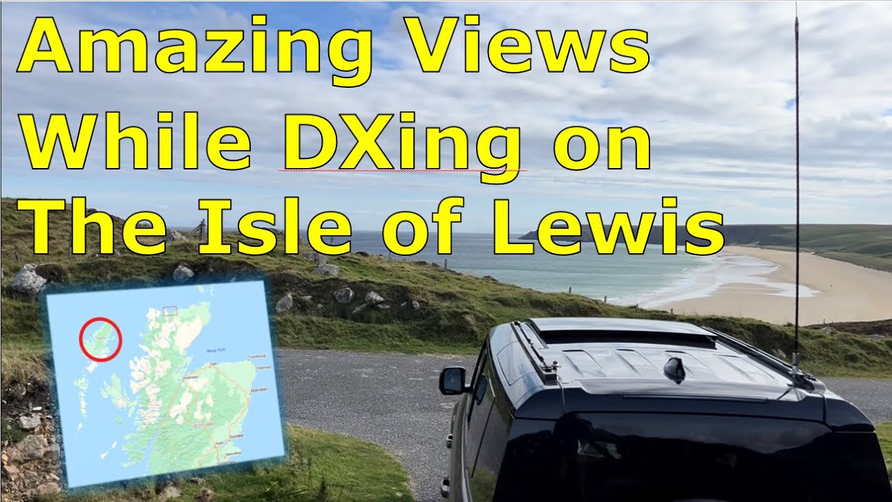 Наслаждайтесь великолепными видами во время DX-туризма на острове Льюис на Внешних Гебридских ост...