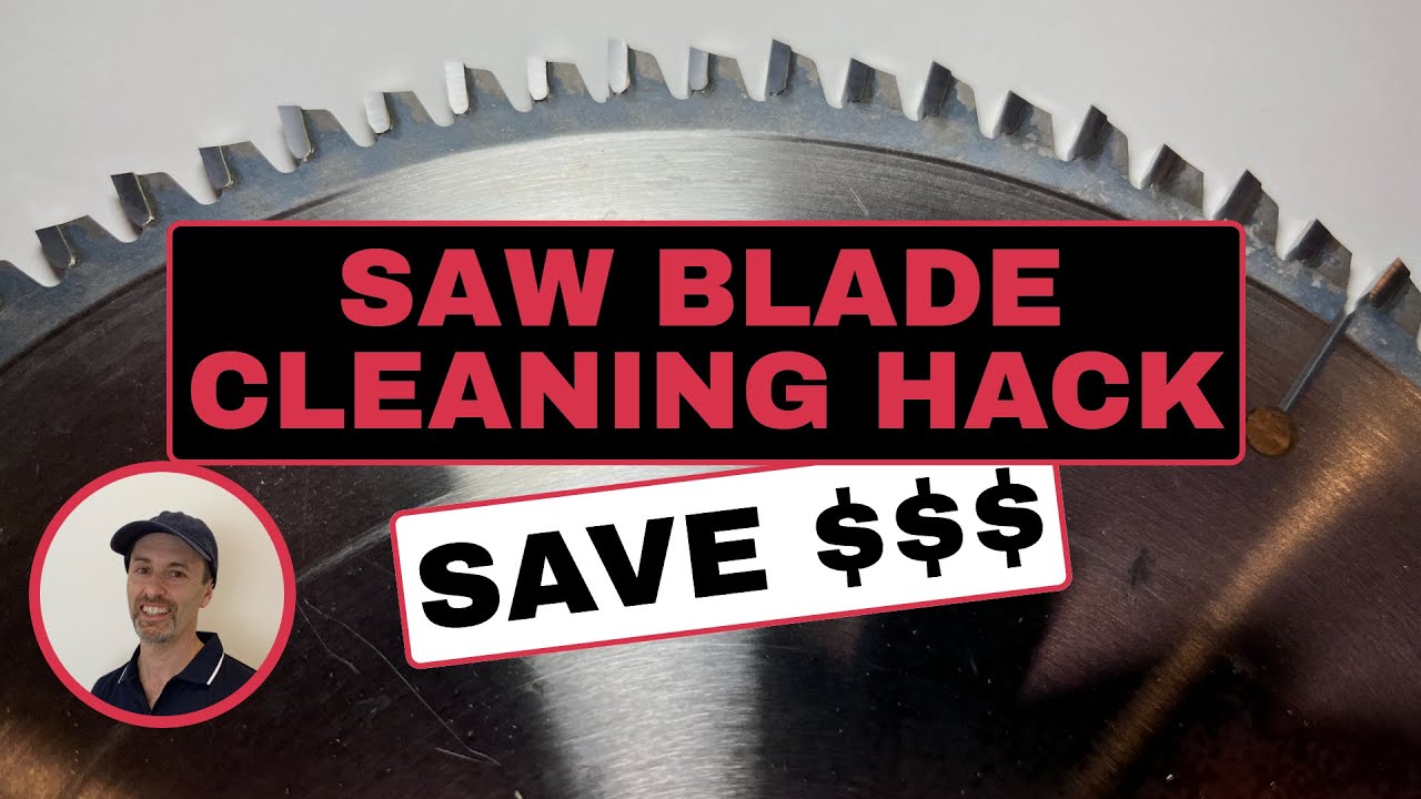 Saw Blade Cleaning | Cleaning Saw Blades | DIY Saw Blade Maintenance