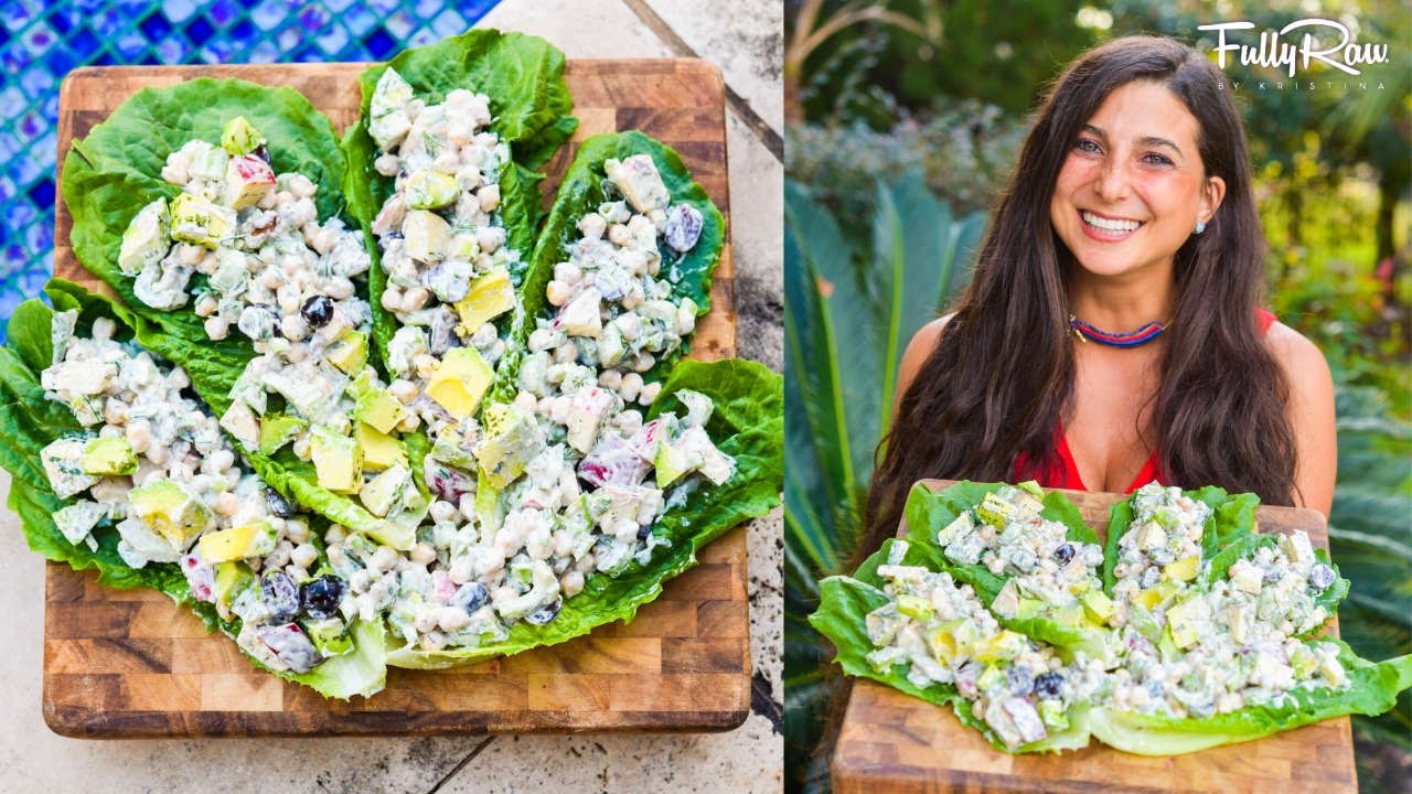 FullyRaw Vegan Un-Chick'n Salad!