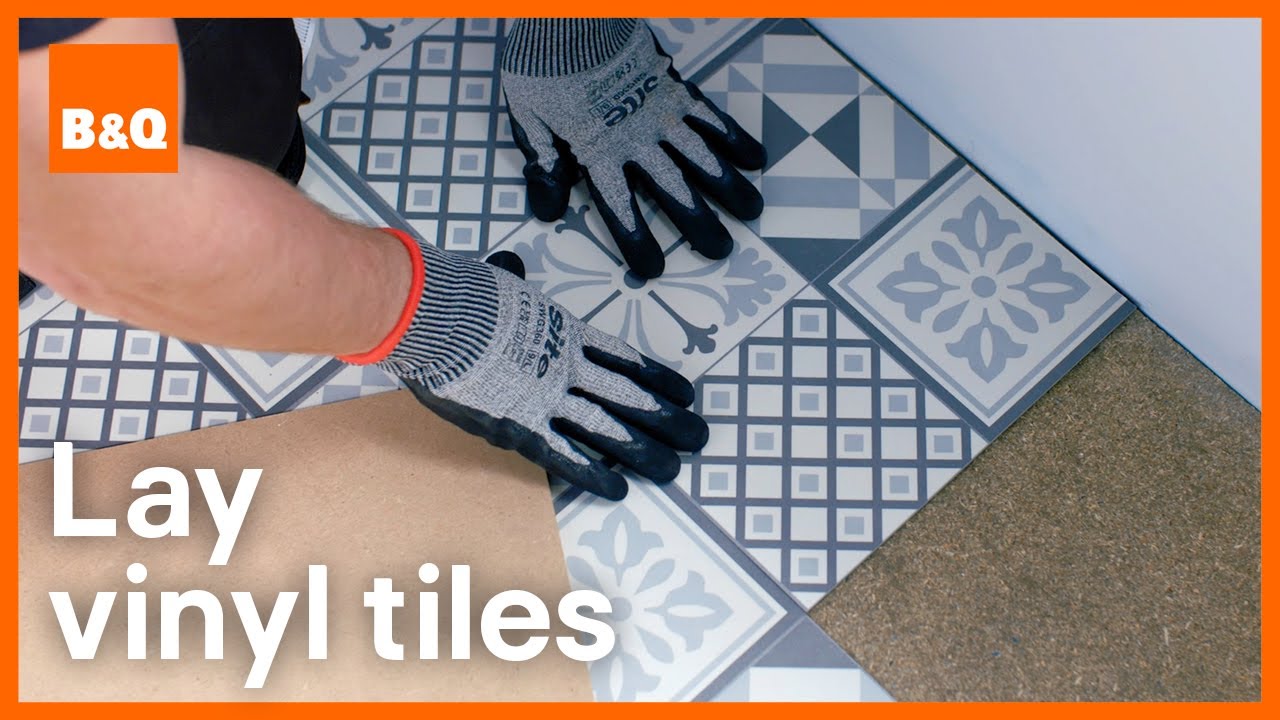 How to install vinyl tile flooring | DIY