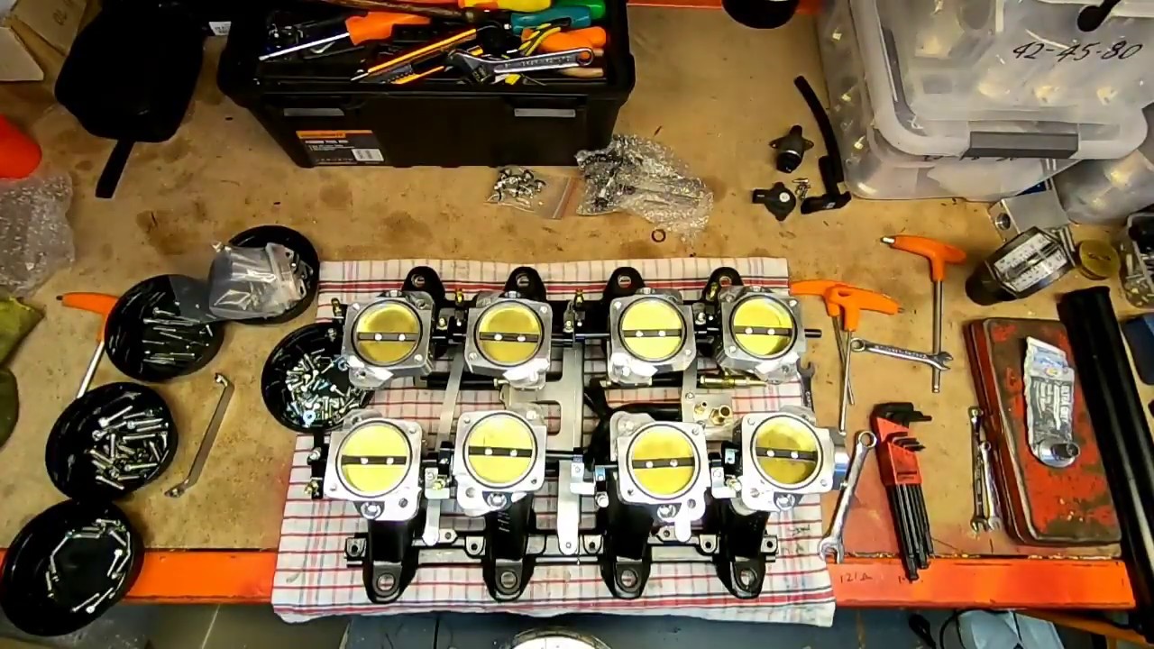 GM LS1 ITB's, PART 1, Kit Assembly