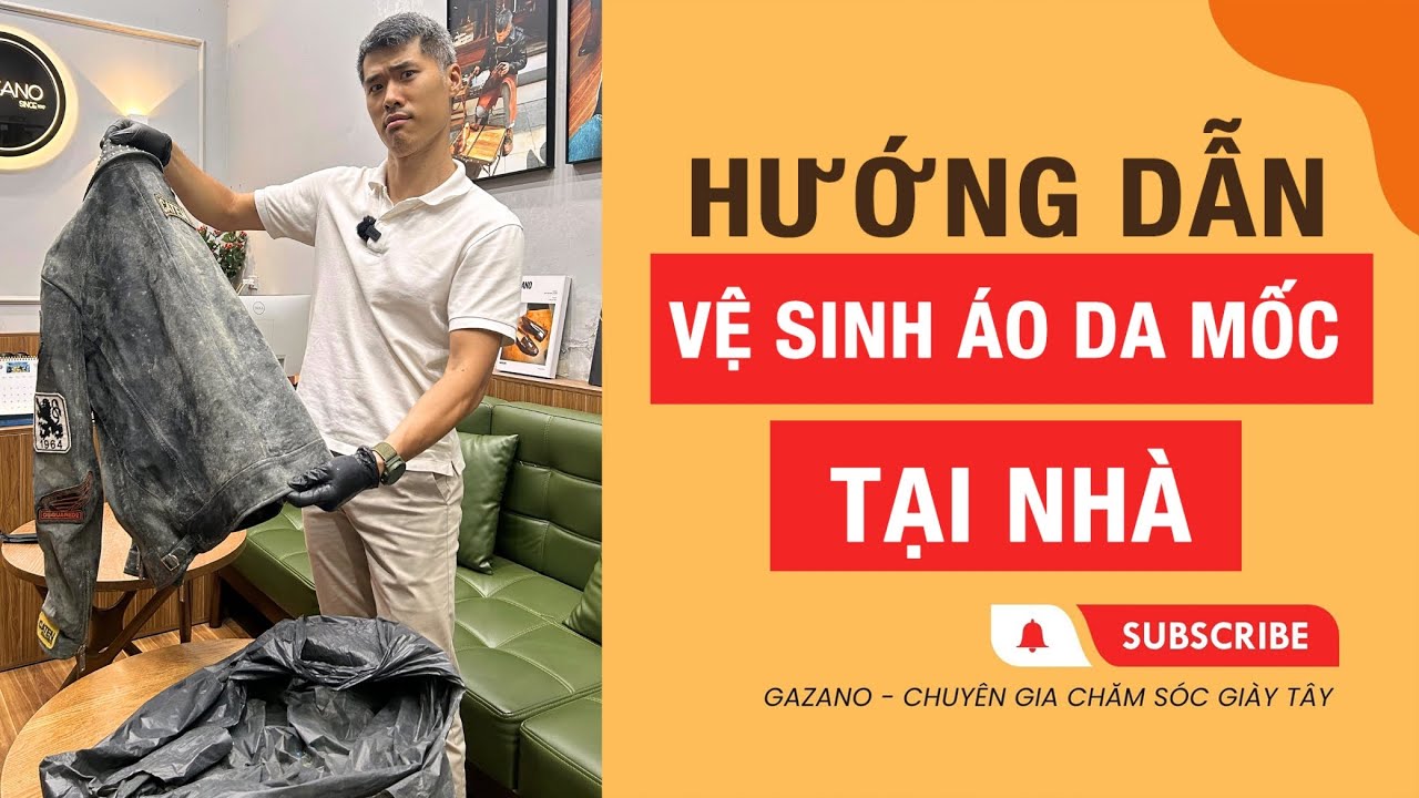 Hướng Dẫn VỆ SINH ÁO DA BỊ MỐC Tại Nhà Như Một Chuyên Gia