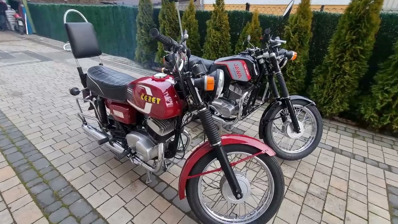 Jawa 350 TS i CeZet CZ 350 Muzyka Silnika Renowacja ..:MS Retro:..