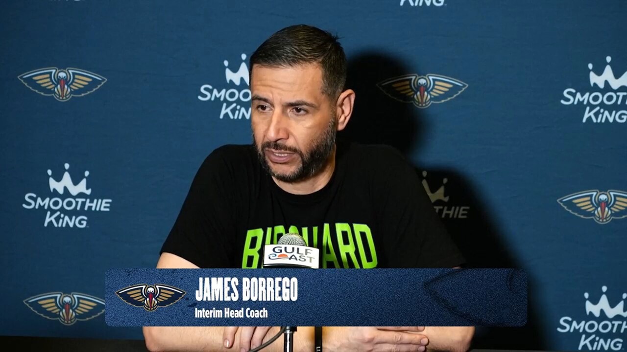 James Borrego | Pelicans-Rockets Postgame Interview 3/13/2026