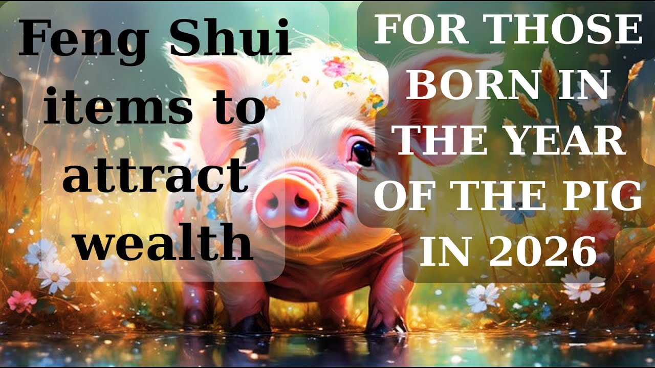 Feng Shui Items for the Pig Zodiac in 2026: Choose Right, Change Your Luck