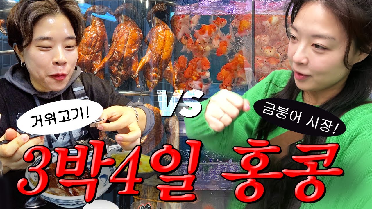 【3박4일 홍콩여행3】 10년을 붙어다녀도 맘에 안들어서 헤어진 ENFP의 마지막날! (편안-)