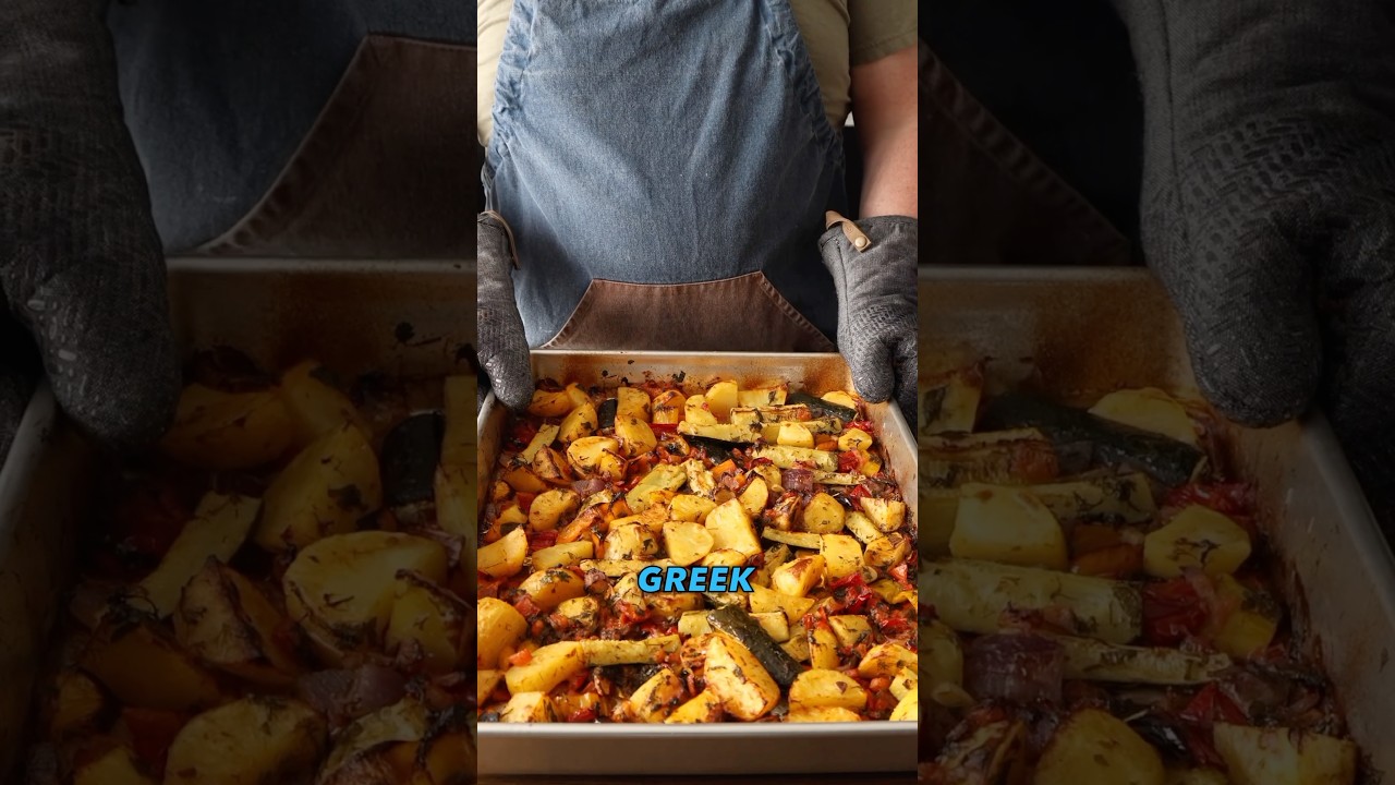 Greek Roasted Veggies Briam