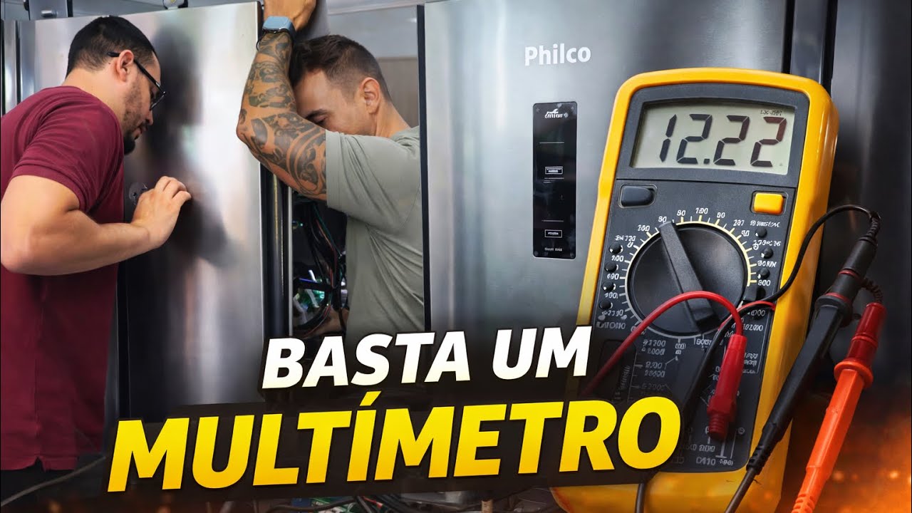 Geladeira Philco Prf504i não gela / aulão 